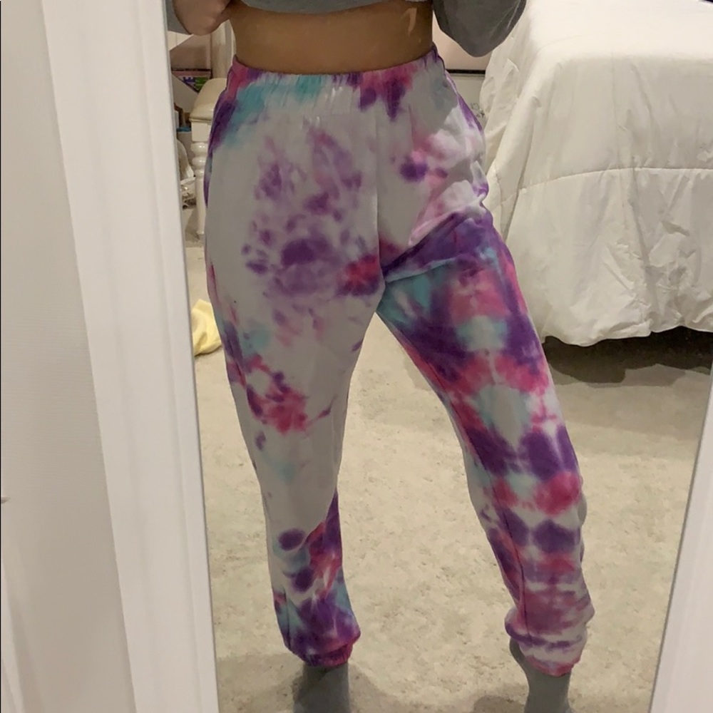 Tie dye joggers